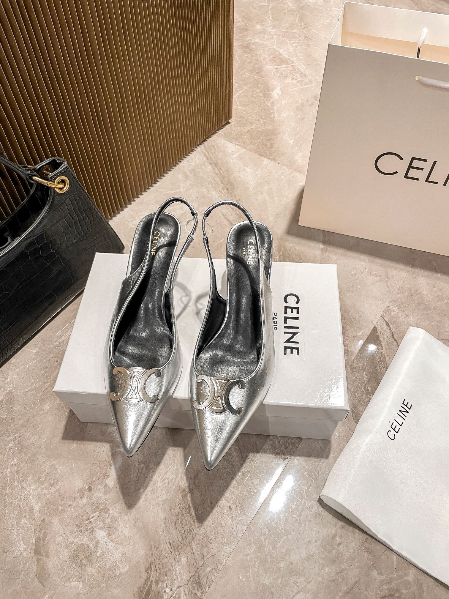 Women Top Quality C*eline shoes 5cm