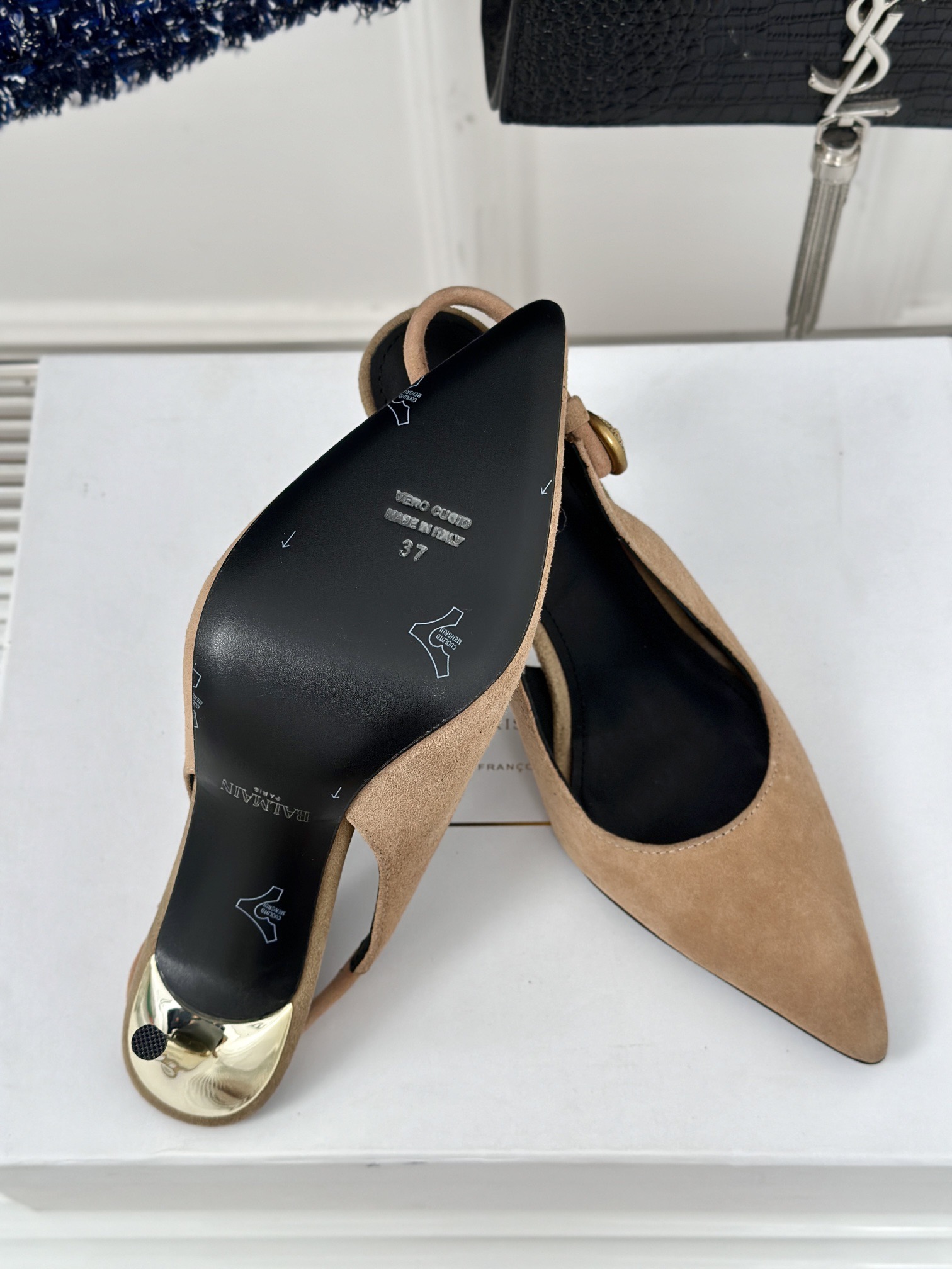 Women Top Quality B*almain shoes 10cm