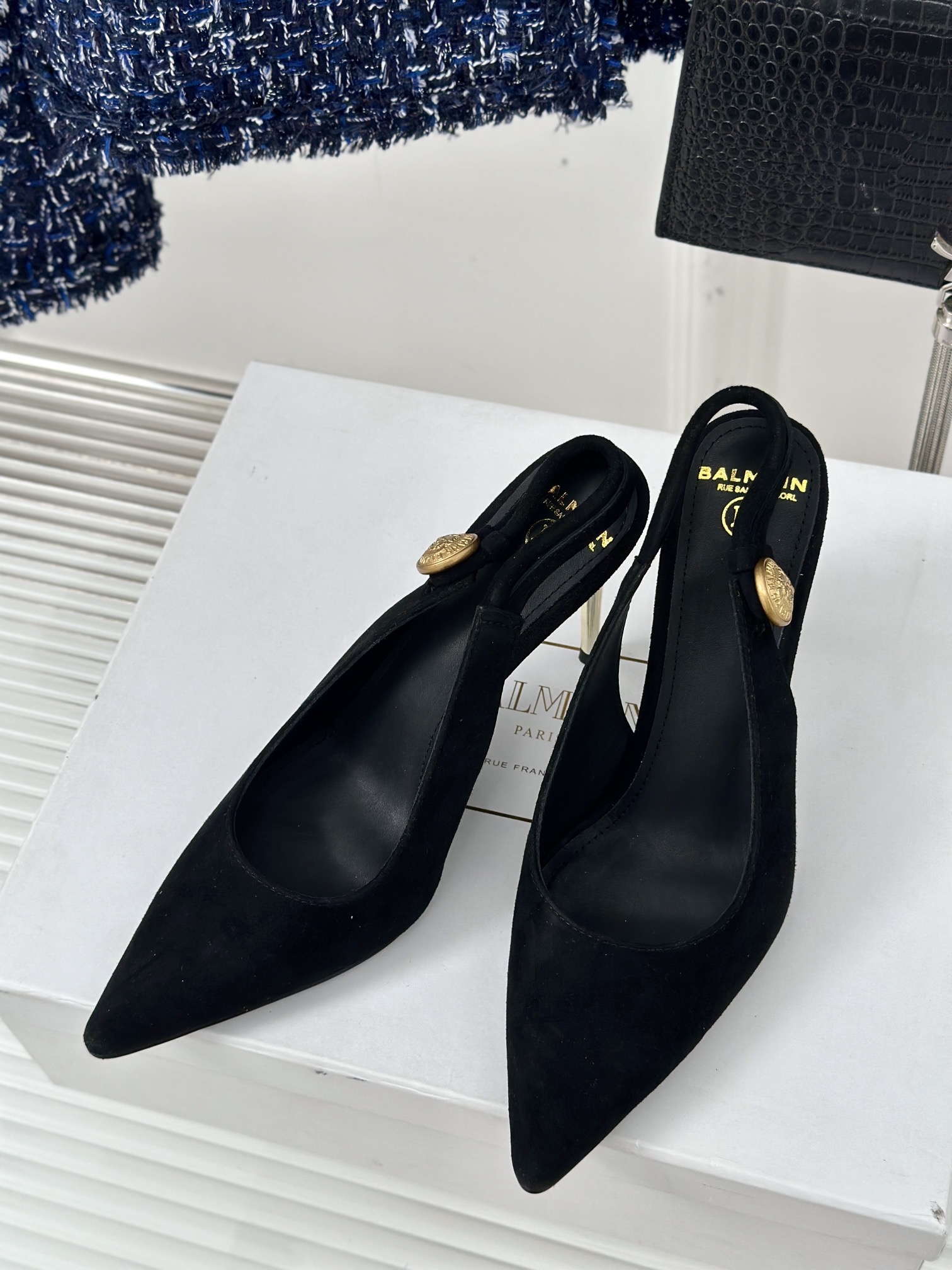 Women Top Quality B*almain shoes 10cm