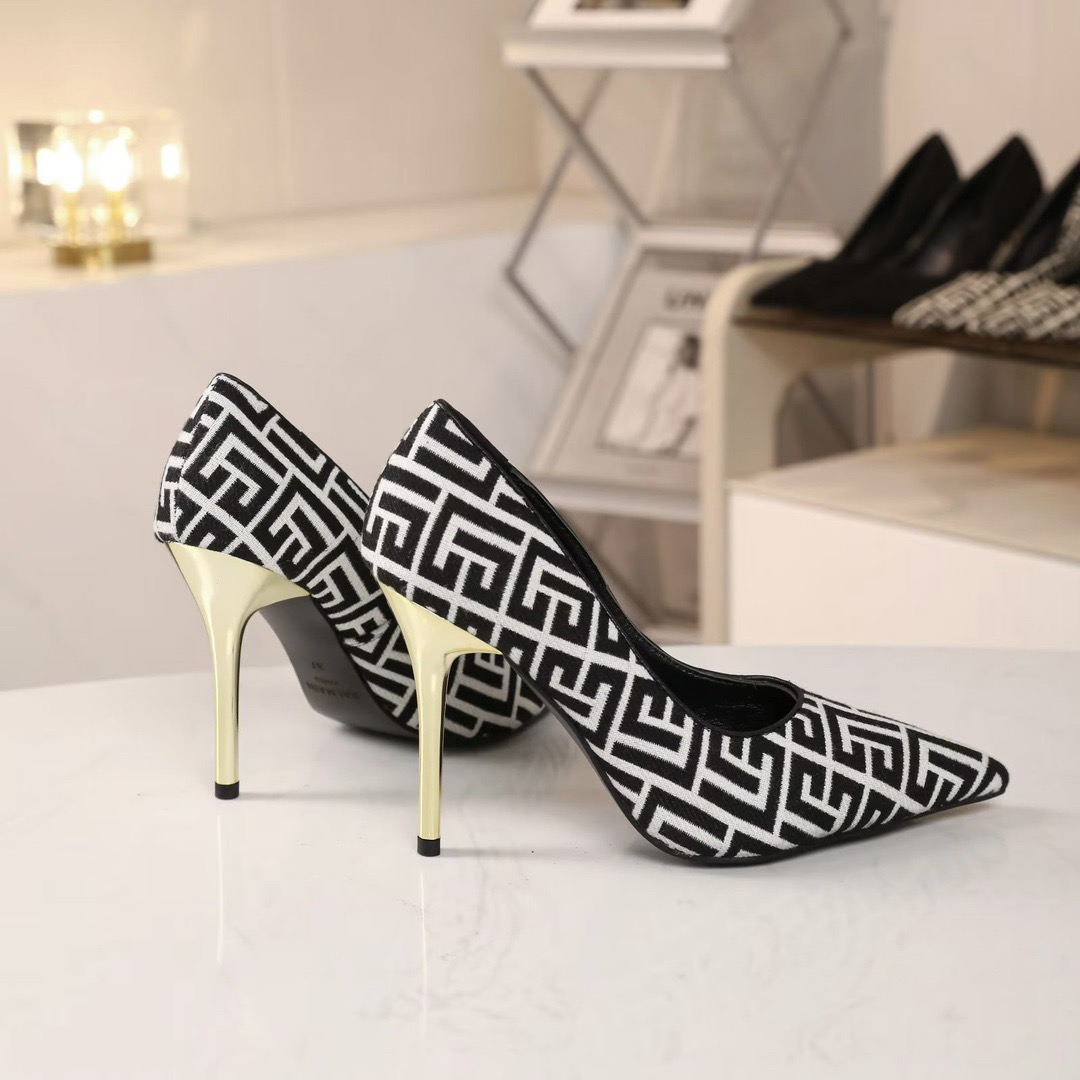 Women Top Quality B*almain shoes 10.5cm