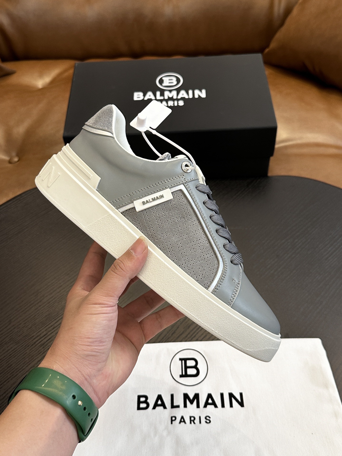 Women Men Top Quality B*almain shoes