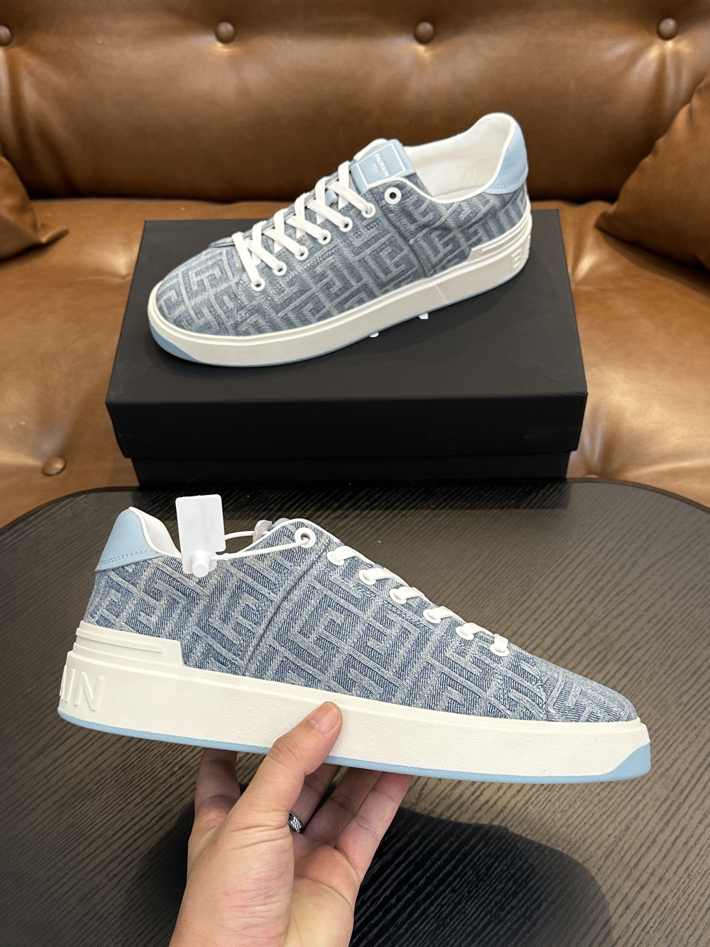 Women Men Top Quality B*almain shoes