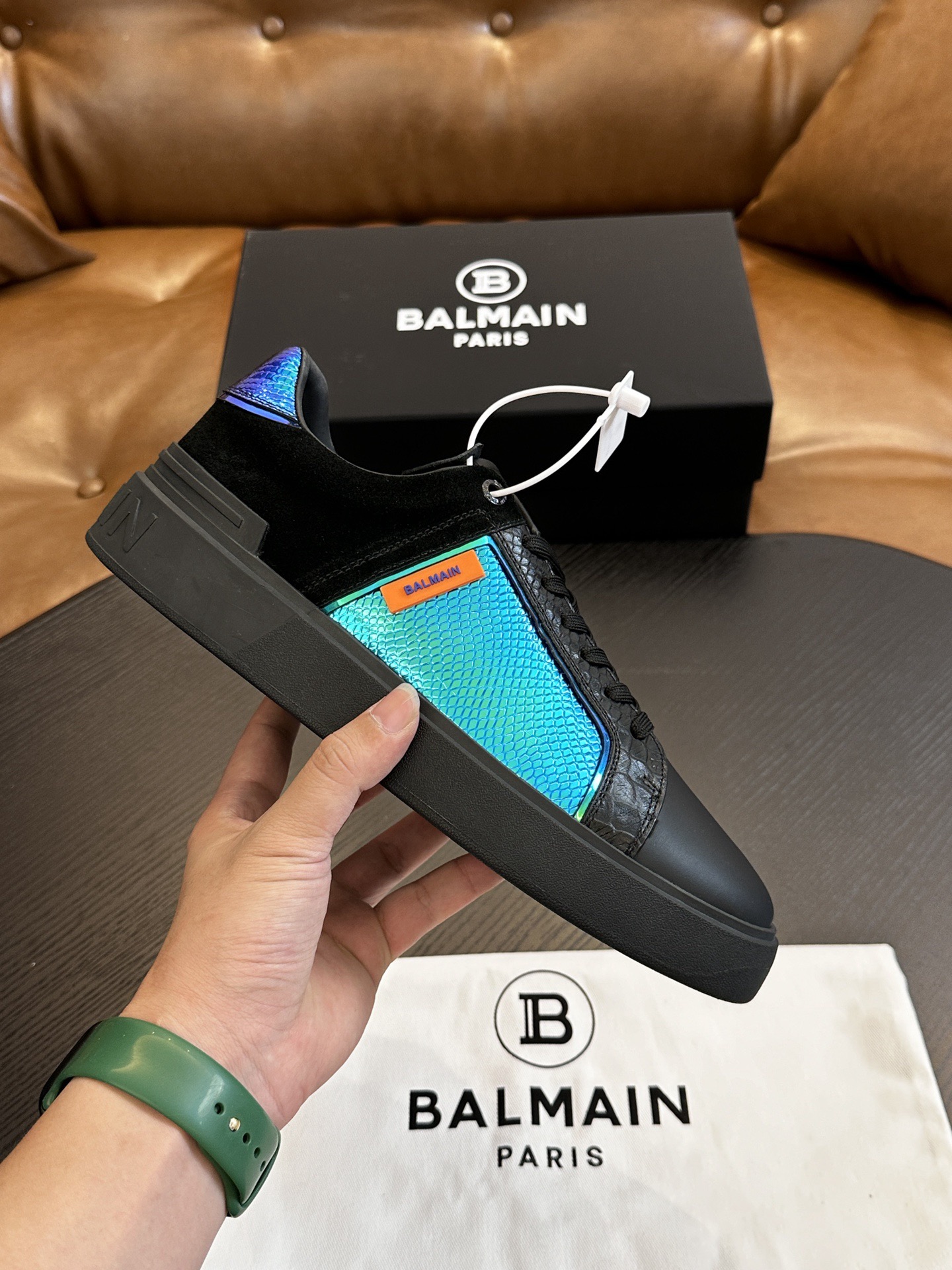 Women Men Top Quality B*almain shoes