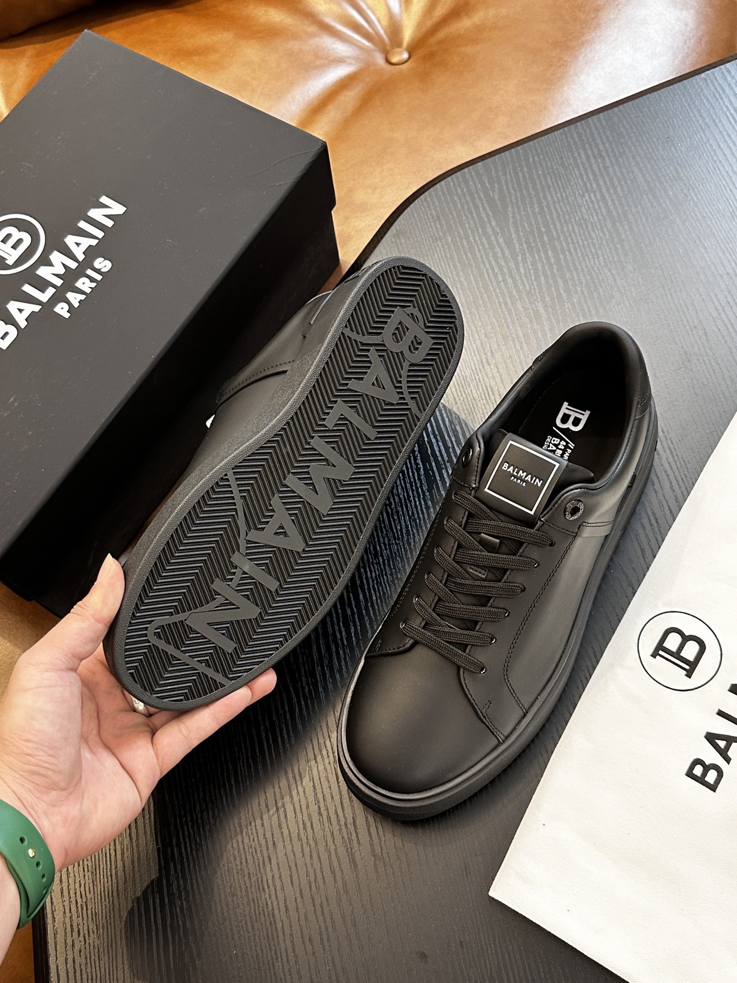 Women Men Top Quality B*almain shoes