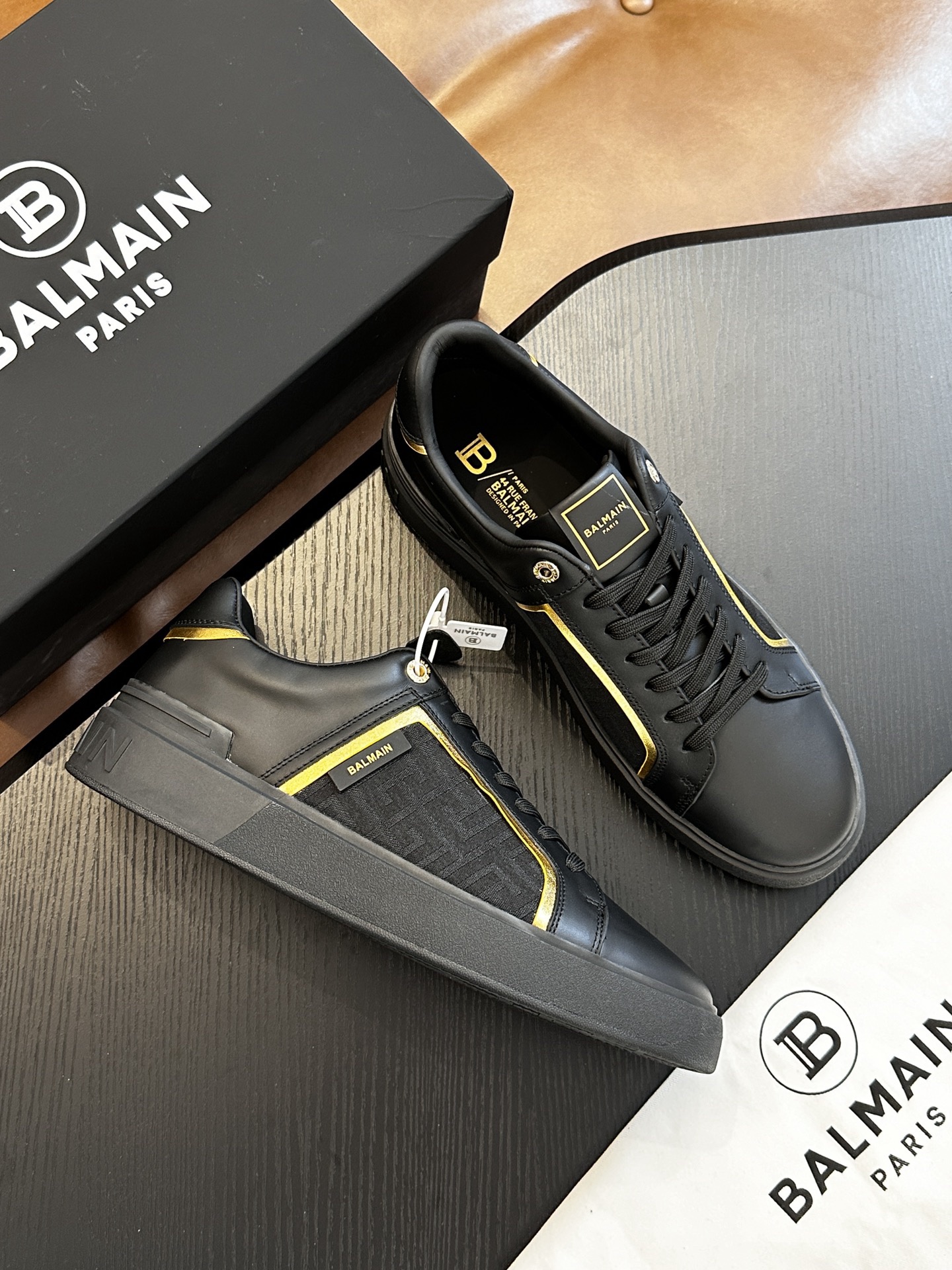 Women Men Top Quality B*almain shoes