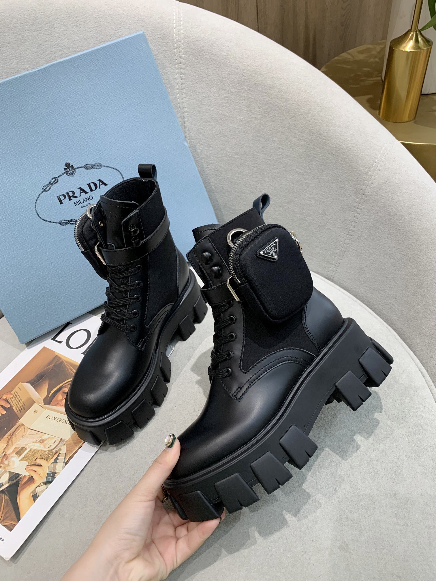 Women Men Top Quality P*rada shoes