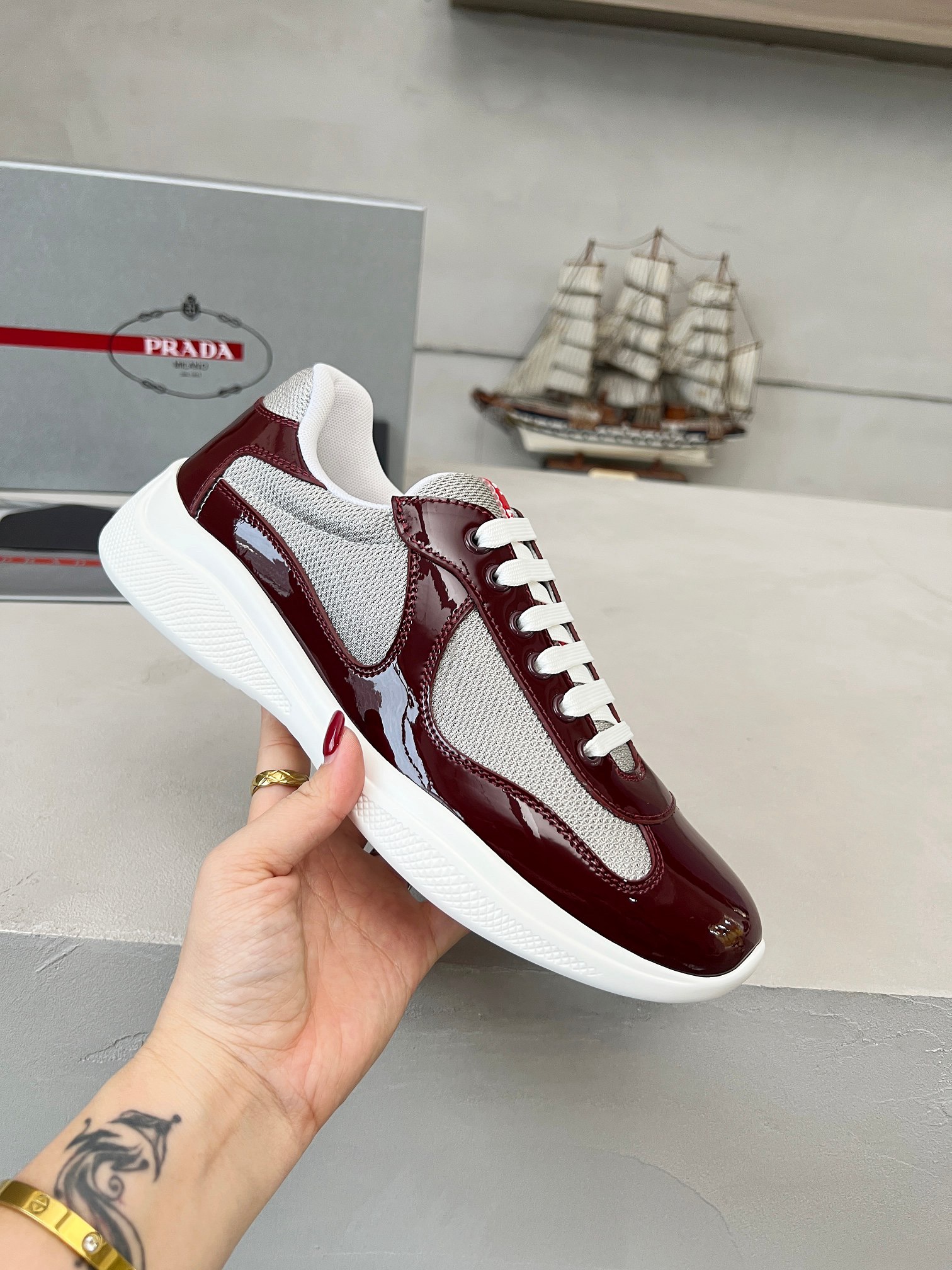 Women Men Top Quality P*rada shoes