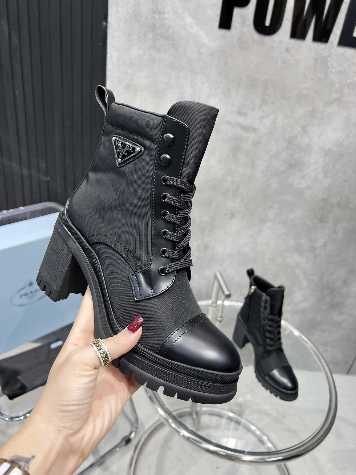 Women Men Top Quality P*rada shoes 6.5cm