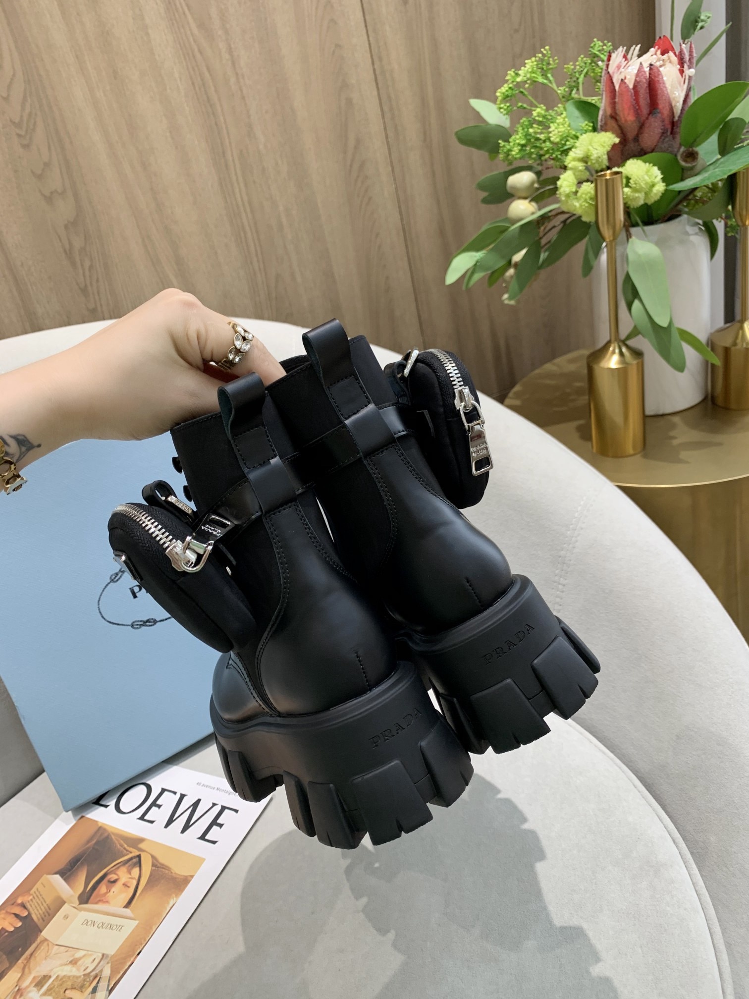 Women Men Top Quality P*rada shoes