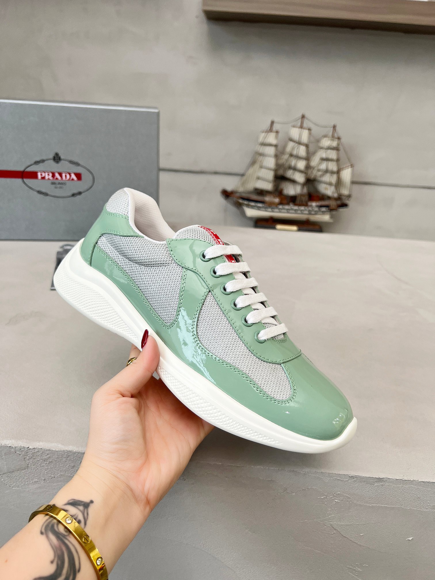 Women Men Top Quality P*rada shoes