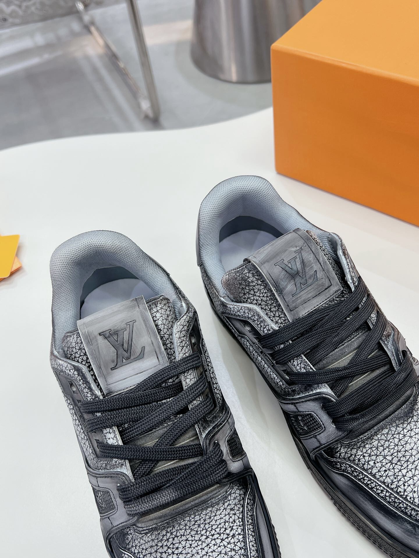 Men Women L*ouis V*uitton Top Sneaker L*V Trainer size 35-46