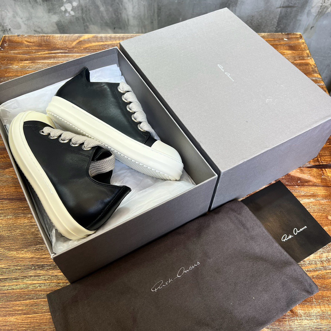 Men Women R*ICK OWENS Top SNEAKERS