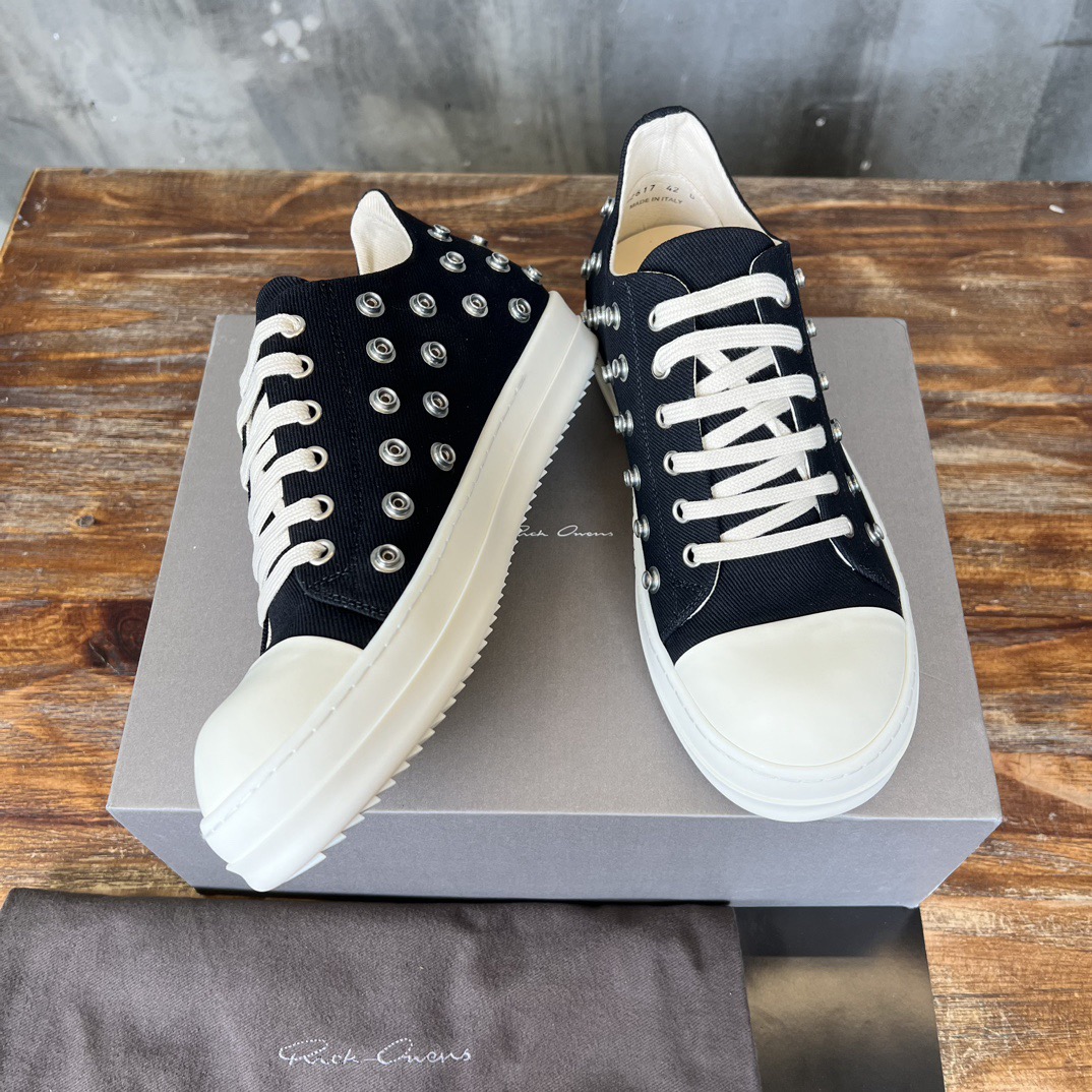 Men Women R*ICK OWENS Top SNEAKERS
