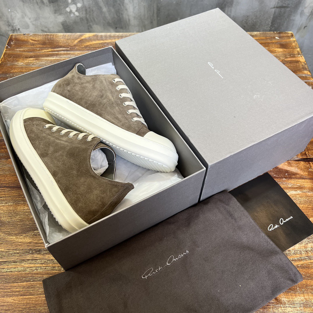 Men Women R*ICK OWENS Top SNEAKERS