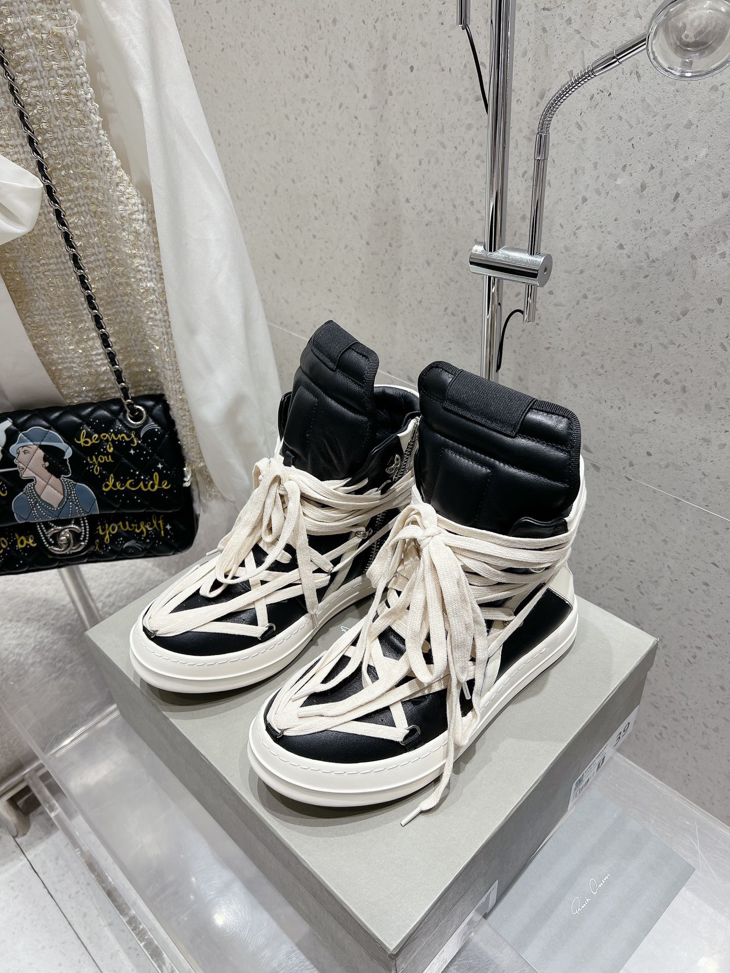 Men Women R*ICK OWENS Top SNEAKERS