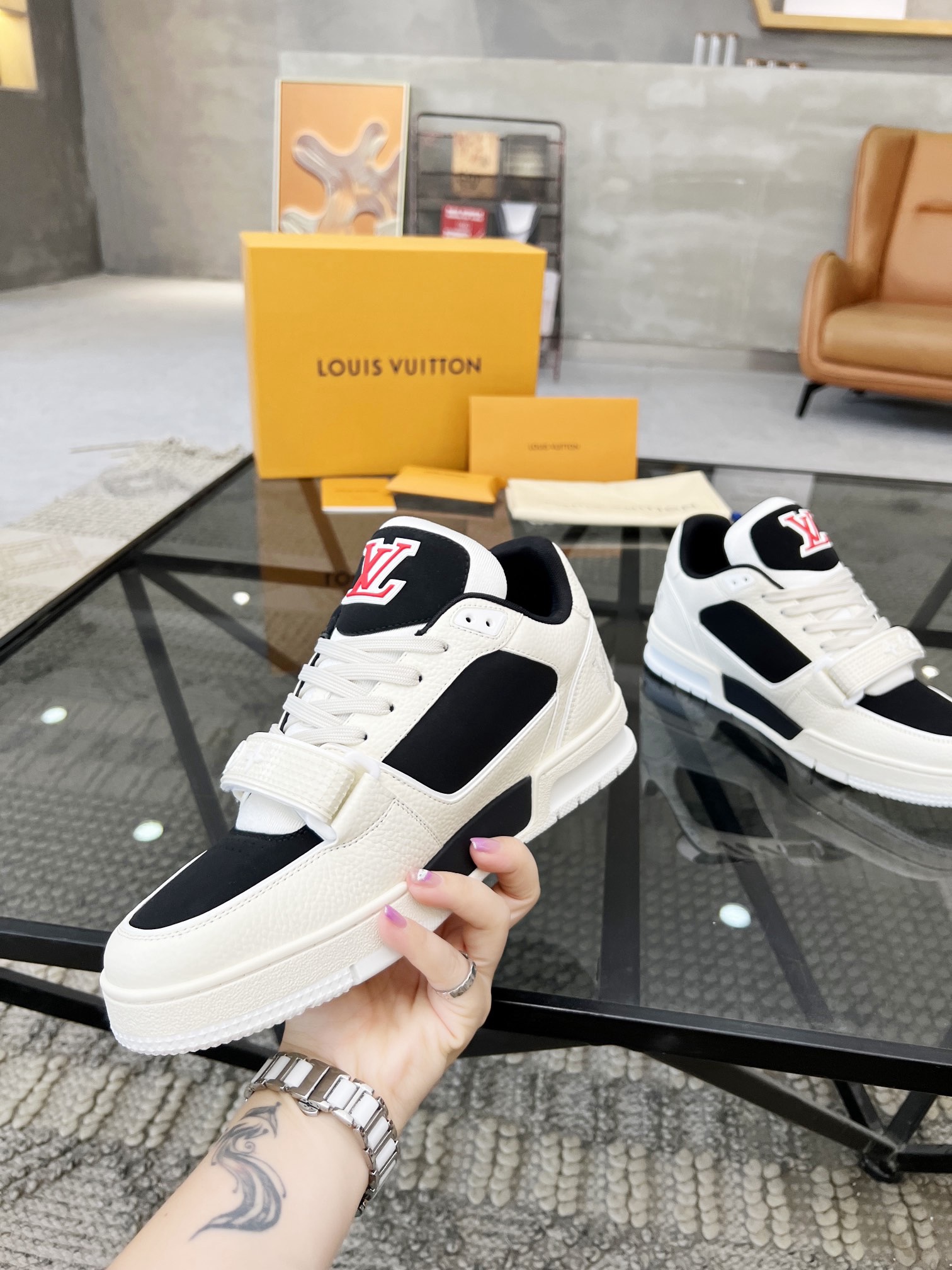Men L*ouis V*uitton Top Sneaker L*V Shoes