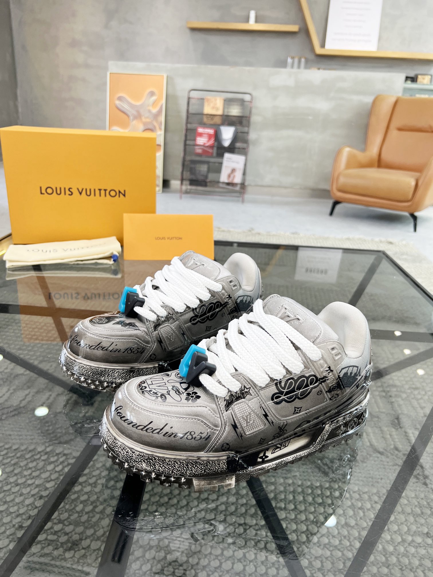 Men L*ouis V*uitton Top Sneaker L*V Shoes